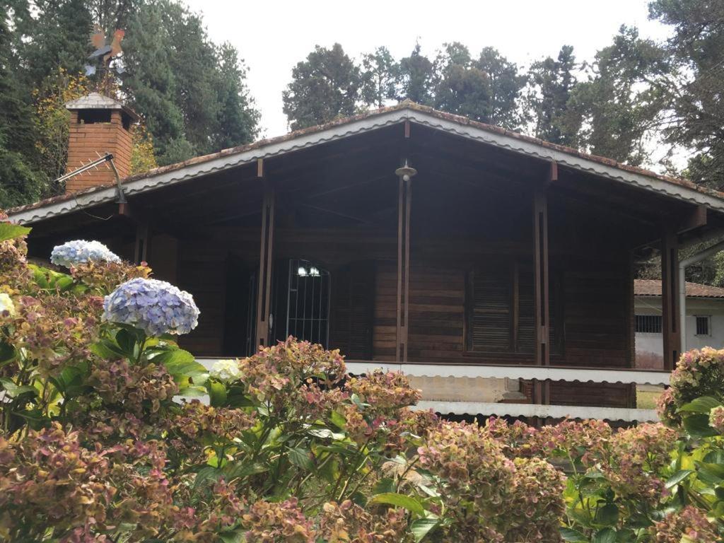 Confortavel Casa Com Lareira 10Min Capivari Campos do Jordao Bagian luar foto
